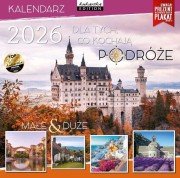 ścienny Kalendarz CLASSIC "Kocham PODRÓŻE" 2026
