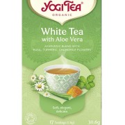 Herbata Yogi Tea WHITE TEA WITH ALOE VERA biała z aloesem