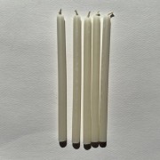 Świeca  15 cm BIAŁA cienka 30 minutowe