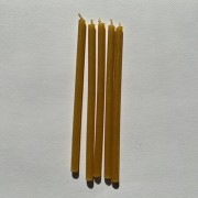 Świeca woskowa 15 cm MIODOWA cerkiewna