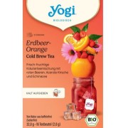 Herbata Yogi Cold Brew TRUSKAWKA - POMARAŃCZA